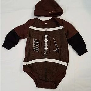 Nike football Onesie
